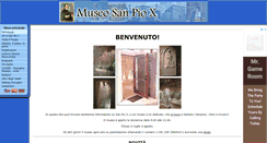 Desktop Screenshot of museosanpiox.it
